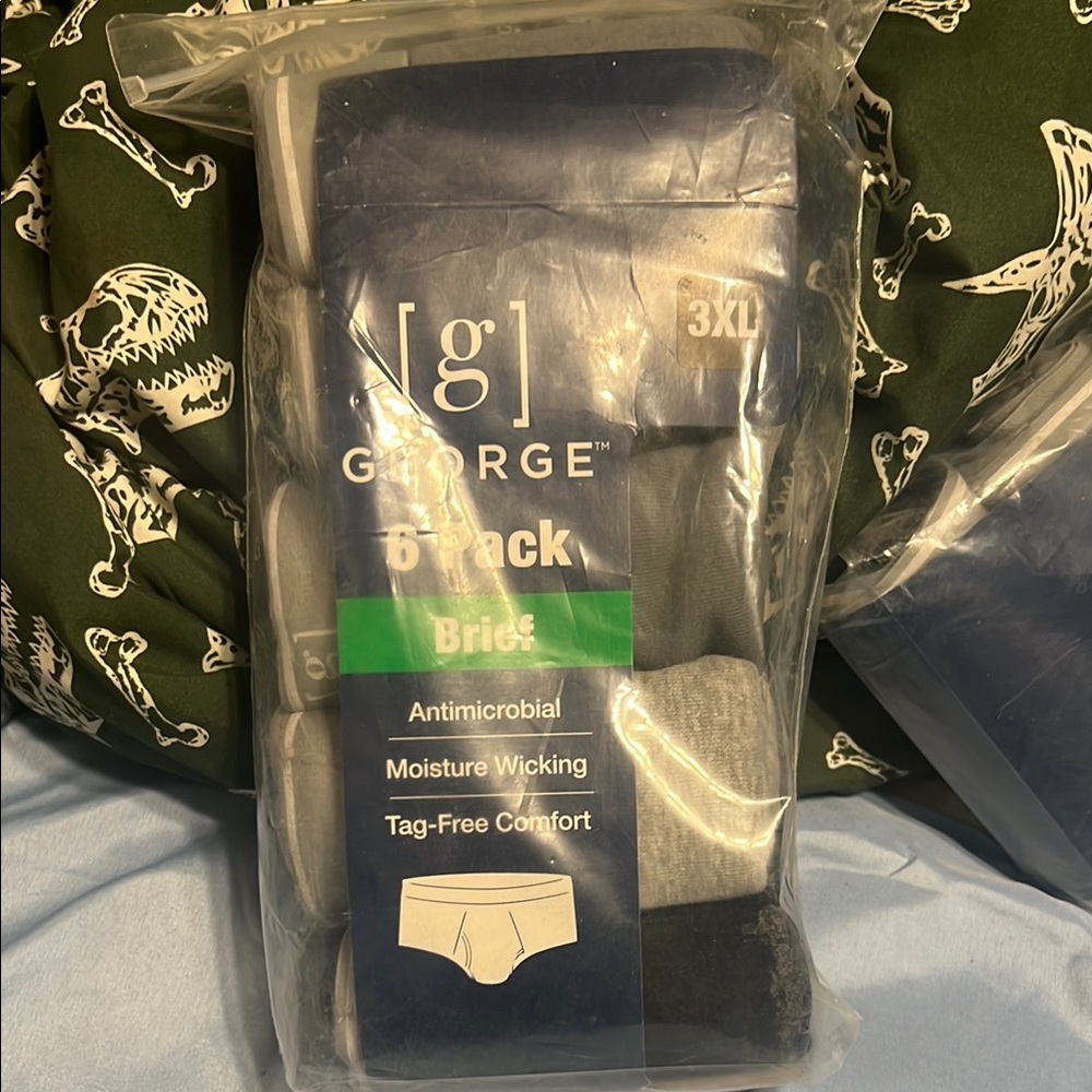 George six pack briefs-various sizes